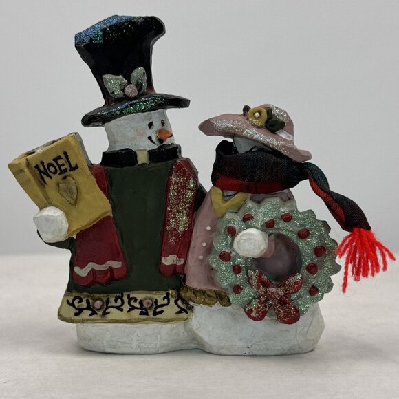 Kurt Adler Other - Kurt Adler Snowtown Snow Preacher and His Wife Holiday Figurine Christmas J8772